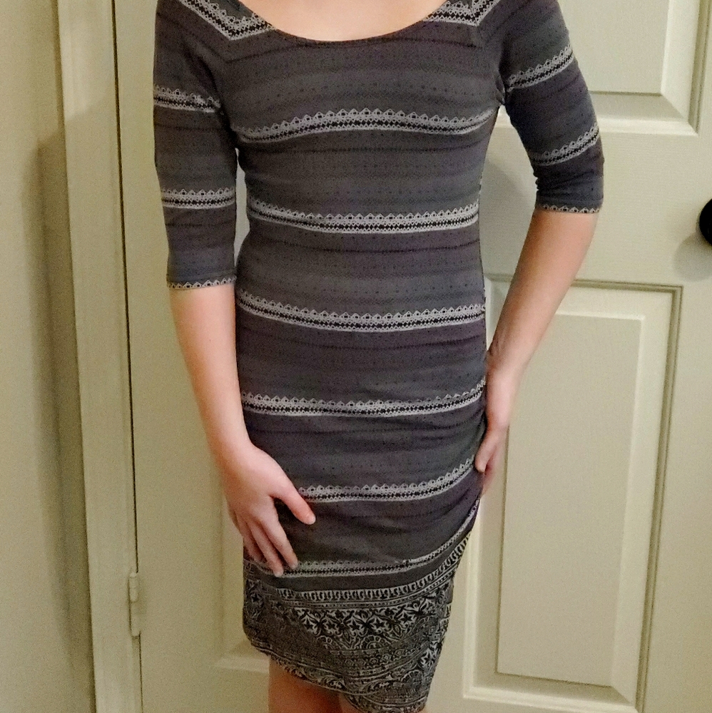 Free People fitted dress